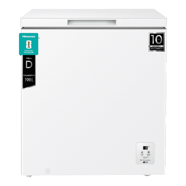 CONGELADOR HORIZONTAL HISENSE FT200N1AEDL CLASE D