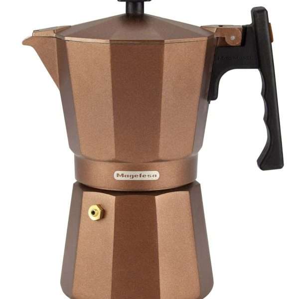 CAFETERA ITALIANA MAGEFESA JAMAICA BROWN 9/TAZAS A